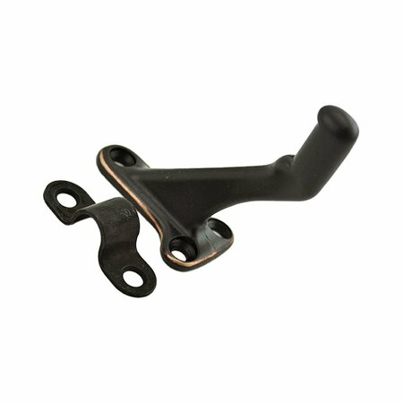 IVES COMMERCIAL Aluminum Handrail Bracket Aged Bronze Finish 059A716
